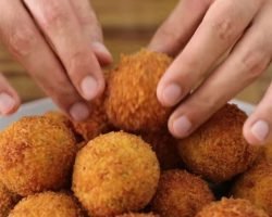 Fried Mashed Potato Balls Recipe